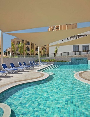 DoubleTree by Hilton Resort & Spa Marjan Island full view